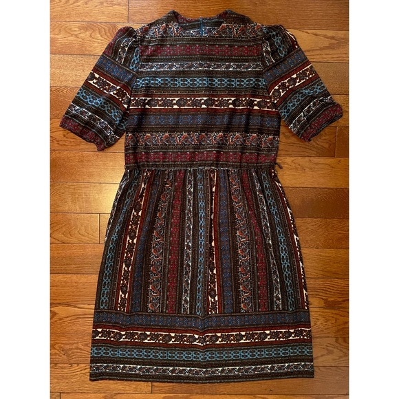 70’s Paisley Vintage Dress - Picture 3 of 4